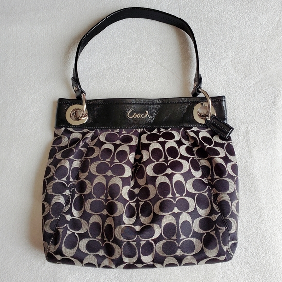 Coach Black and Gray Crossbody Bag - Picture 1 of 5